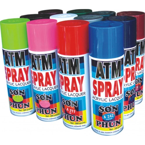 SƠN PHUN ACRYLIC "ATM"  :